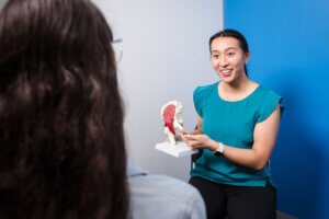 Pathways Physiotherapy Julia Truong educating